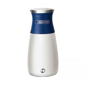 摩飞电器/Morphyrichards 电水壶 MR6090 电压220V-50Hz 700W 400ml 304不锈钢 白蓝