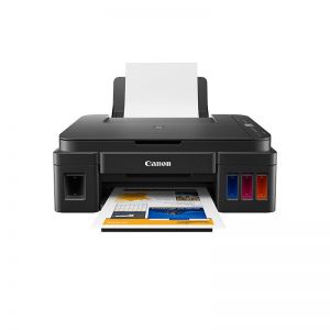 佳能/Canon 彩色加墨式高容量喷墨打印机 G1810 A4幅面 连供加墨 有线网络打印 黑白打印速度8.8ipm 彩色打印速度5ipm 黑色