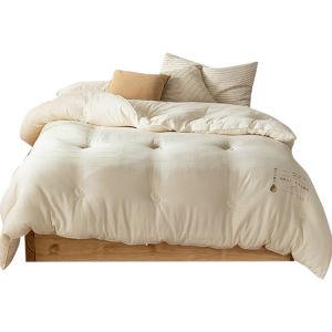 婵思 春秋被 BZGLFS2000302 150*200cm 总重约3.5斤 100%棉 填充物:10%大豆蛋白复合纤维 90%聚酯纤维