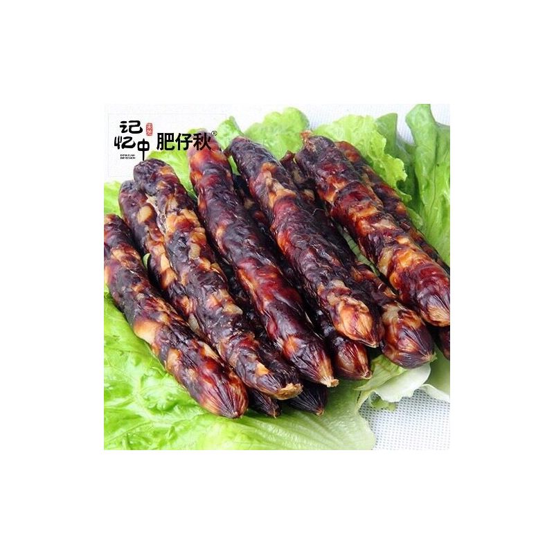 肥仔秋 猪肝猪肉腊肠  1000g 保质时间：0度以下360天，20度以下180天