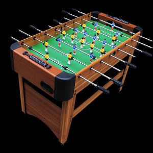 哈野 标准桌上足球机8杆成人比赛桌式足球桌
