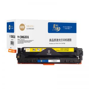 印友 硒鼓Y CRG331 （带芯片）适用佳能CanonLBP7110Cw/LBP7100Cn/iCMF8280Cw 打印量1500页 黄色