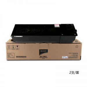 夏普 复印机粉盒 MX-238CT 2支/套 适用于夏普AR-2048D/S/N/2348D/N/S/2648N/3148N 16000页 黑色