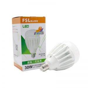 佛山照明/FSL 灯泡 30W 约100*175mm 6500K LED