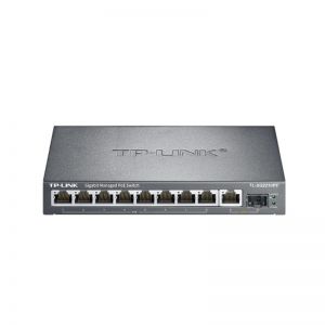 普联/TP-Link 千兆核心网络交换机 TL-SG2210PT 以太网交换机 9个10/100/1000Base-T RJ45接口 1个千兆SFP光口