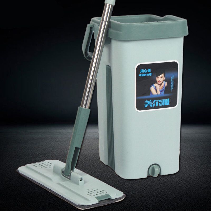 美尔雅 平板拖把  平板拖把 塑料 绿色