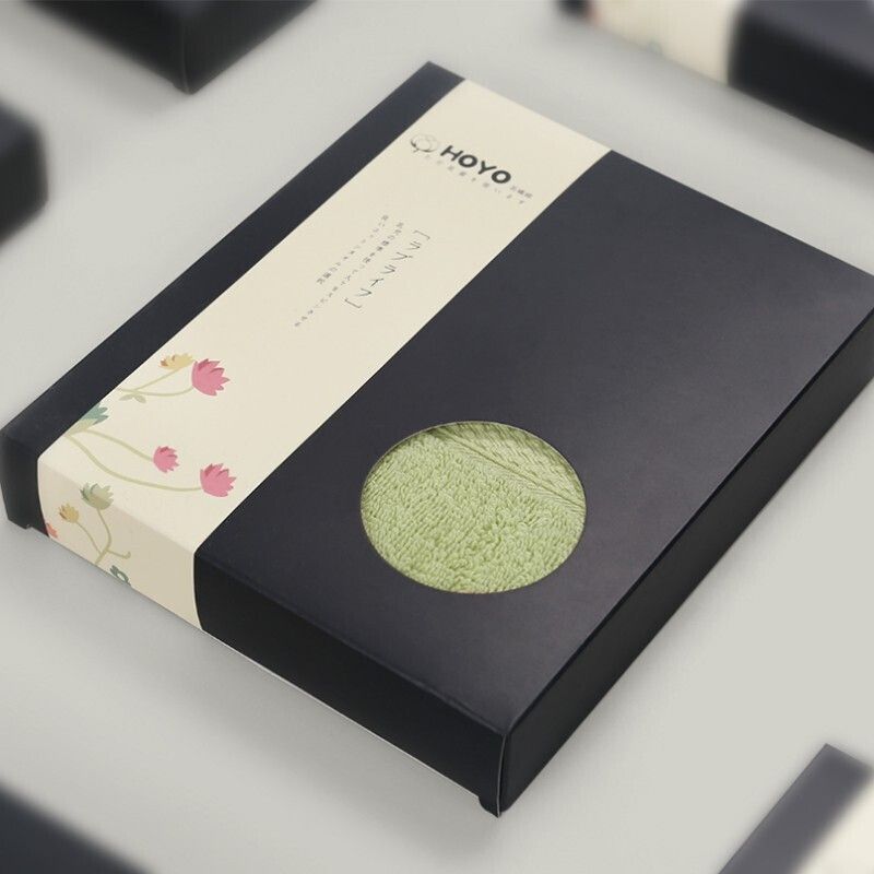 HOYO 长绒棉毛巾 7426 单条礼盒 规格33*72cm 克重90g