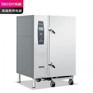 乐创/lecon 蒸饭柜 LC-J-ZNZF12 开门方式:单门 盘数:12盘 电压:220V 功率:180W 燃气款 银色