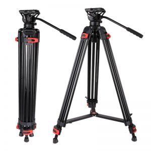 科漫 三脚架 KX3636F 承重6kg-10kg 铝合金材质 黑色