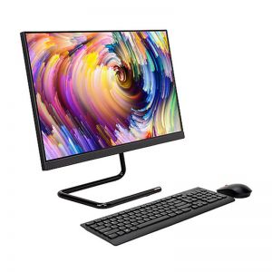 联想/LENOVO 一体机电脑 520C-24 I5-10210U 8G 512G 集显 NOCD W10H 键鼠 23.8寸 3年质保
