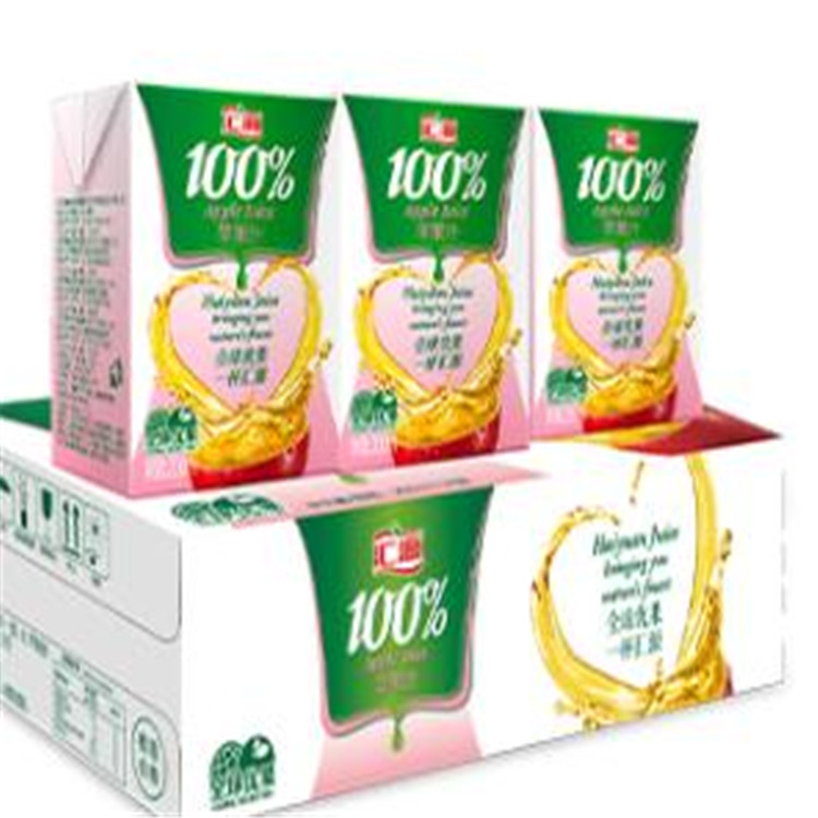 汇源 果汁 200ml*24 保质期:365天 苹果汁