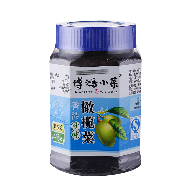 博鸿 橄榄菜 415g 450天