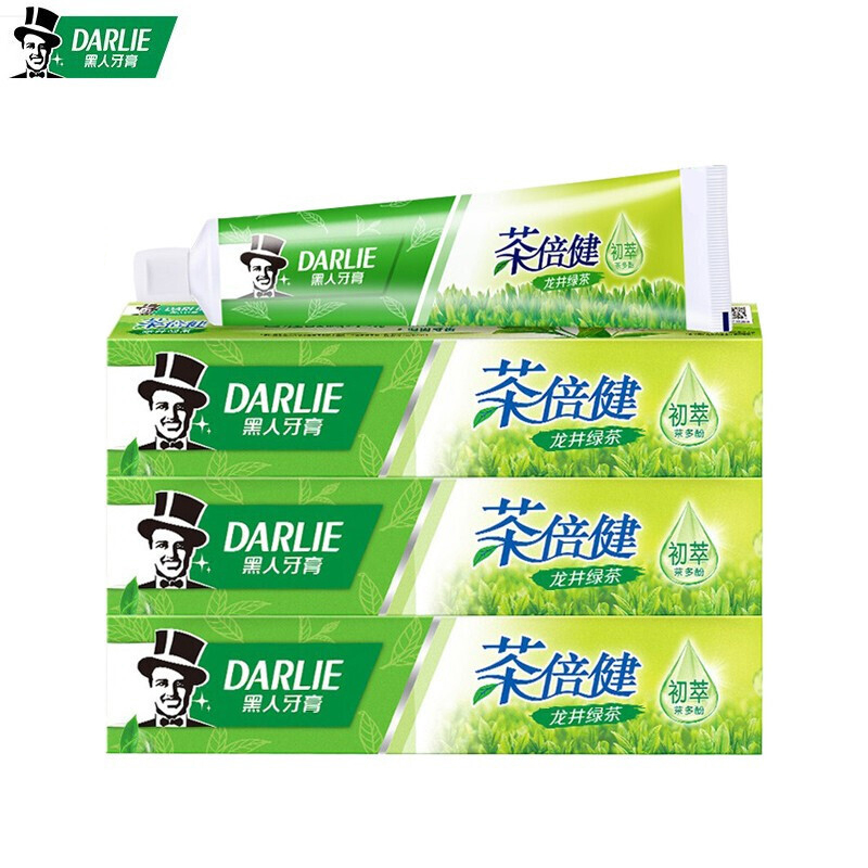 好来 茶倍健牙膏 龙井绿茶 90g/支 3支/组