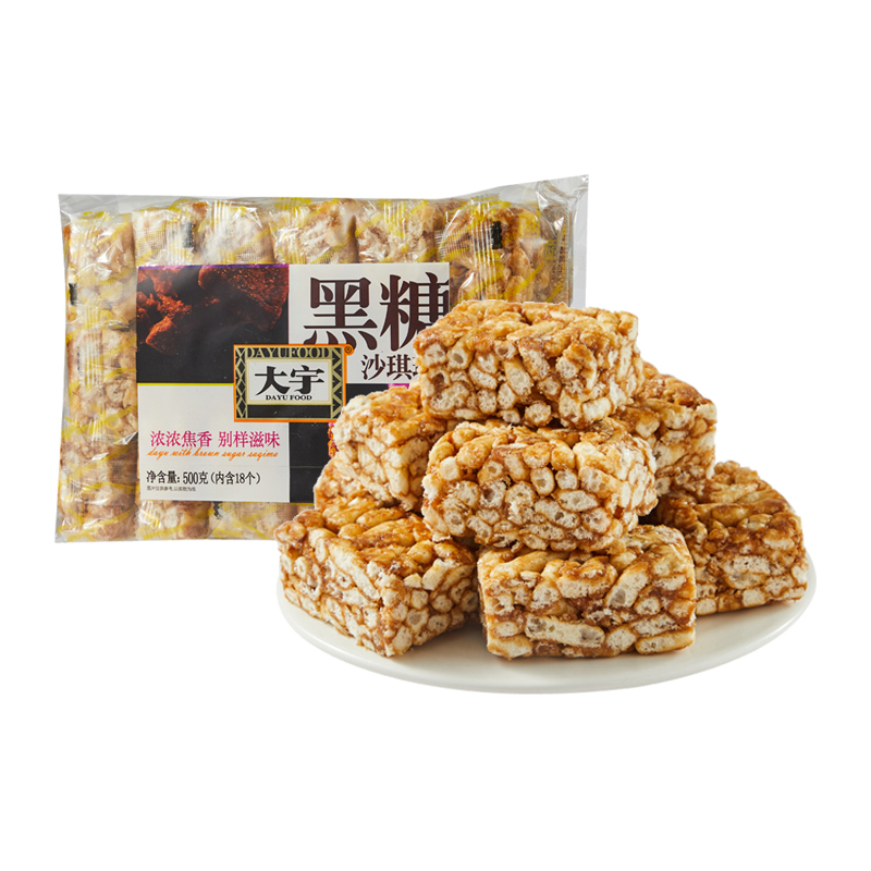 大宇 黑糖沙琪玛 500g 300天