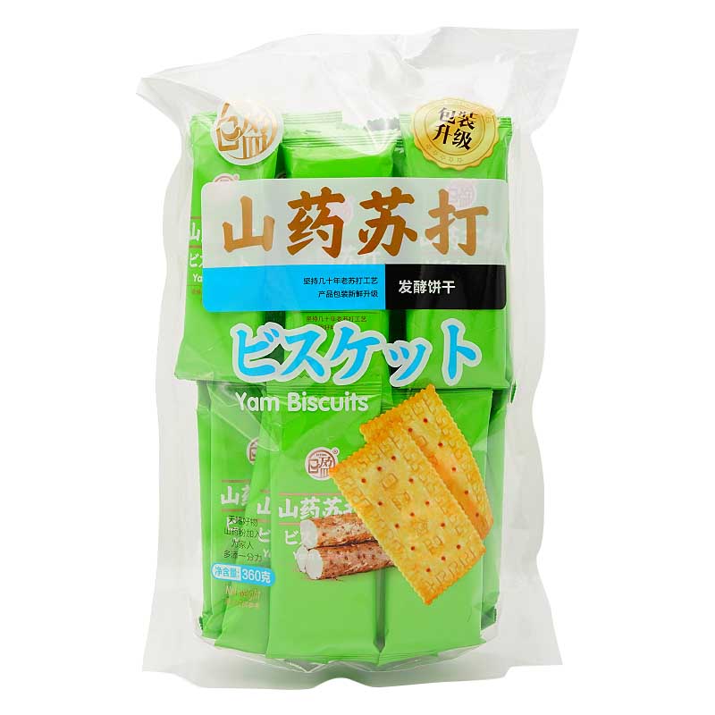 日盈 苏打饼干 山药 360g