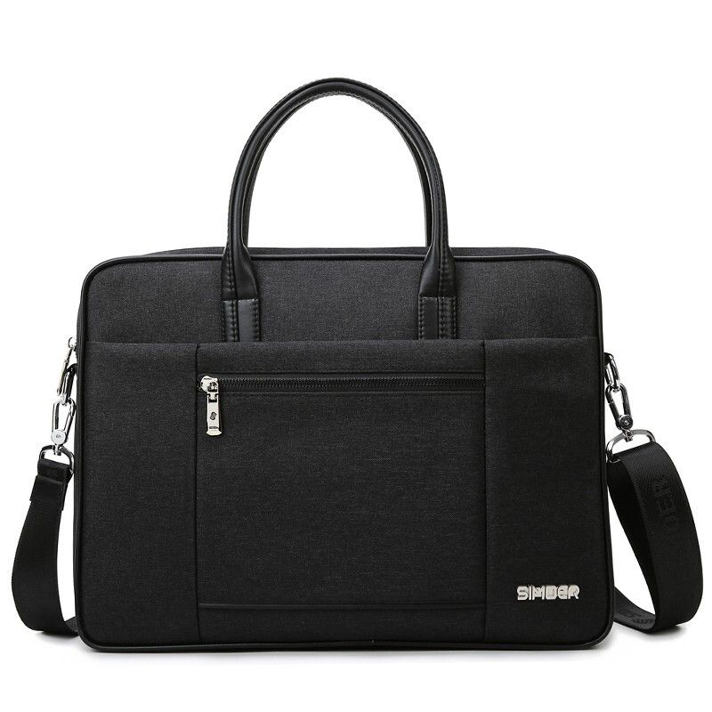 斯莫尔 公文包 SL-1716 材质:牛津布 尺寸:390*70*280mm 黑色