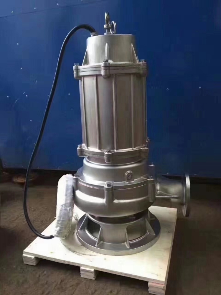 韦森牌/WISN 潜水泵 50WQP20-7-0.75 电动 220V 7m 20m3/h 0.75KW 水 泵体304不锈钢材质 配7米电缆