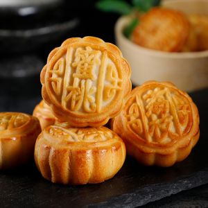 梅子九 中秋散装广式水果月饼  500g 90天