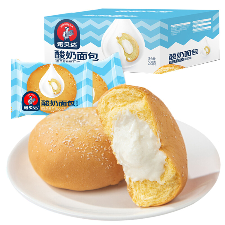 诺贝达 酸奶面包 2000g 保质期90天