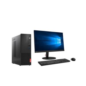 联想/LENOVO 台式电脑 M420C I5-9400F 4G 1T 无光驱 2G独显 W10家庭版 含键鼠 3年质保 23.8寸显示器