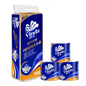 维达 卷筒卫生纸 V4069-A 规格:138*100mm 3层 140g/卷 10卷/提 6提/箱