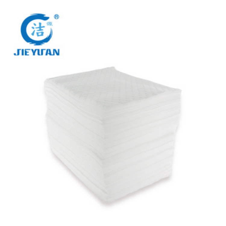 洁源 吸油棉 P2002X 棉 长480*宽380*厚2mm 耐磨 撕线 压点 200片/箱 吸油量110升/箱 轻量级 只吸油型