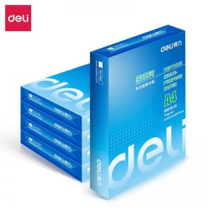 得力（deli） 复印纸 7401 A4 70g  500张/包 5包/箱  莱茵河
