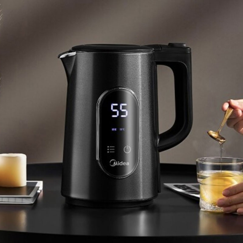 美的/Midea 电水壶 MK-SHE1550 1.5L  双层不锈钢  1500W
