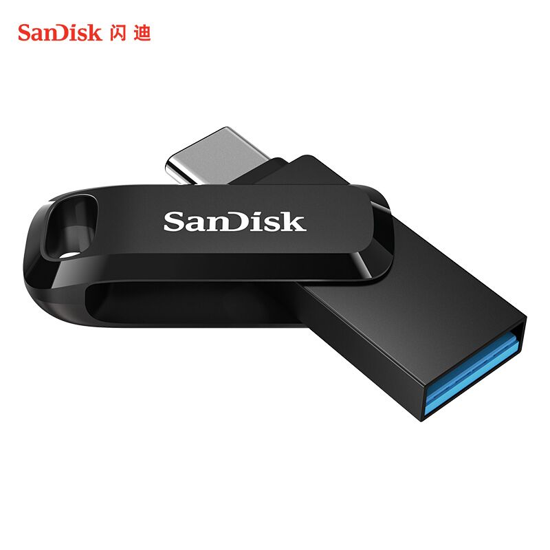 闪迪 U盘 SDDDC3-128G-Z46 128GB Type-C USB3.1 150MB/s 双接口
