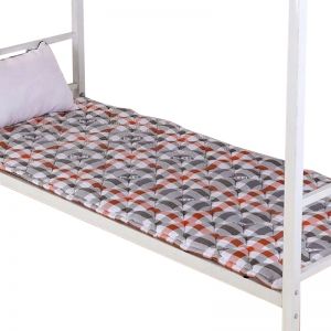 三极 羽丝绒印花床垫床褥TP2816 120*200cm 材质:羽丝绒 斜纹布 小方格