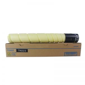 E代经典 粉盒 TN223Y 适用柯尼卡美能达 C226 C266 C7226 黄色