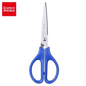 齐心 标准办公剪刀 B2715 170mm 中号 单个装 170*63mm 蓝色