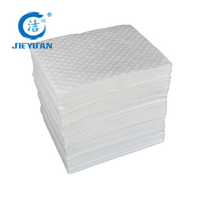 洁源 吸油棉 OP45040X 棉 长480*宽380*厚4mm 耐磨 撕线 压点 100片/箱