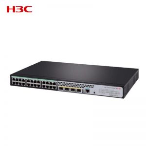 新华三 交换设备 LS-5024PV5-EI 光+电口 以太网 24个千兆电口 4个千兆SFP口 黑色