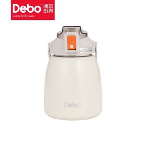 德铂 保温杯 DEP-DS305 艾薇 0.9L 304不锈钢 白色