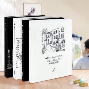 金得利 绘画收集册 CF640 40页 A3 环保PP材料 黑色