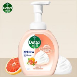 滴露 玻尿酸泡沫洗手液 250ml 西柚 保质期2年