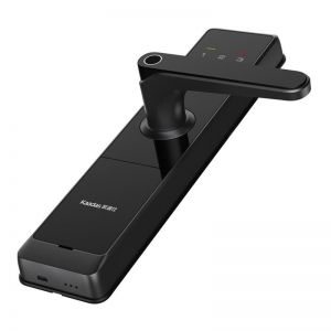 凯迪仕 指纹锁家用防盗门锁 A6-W 开门方式:执手式;开锁方式:APP,密码,钥匙,半导体指纹;电源类型:干电池;锁芯等级:C级锁芯;锁体类型:半