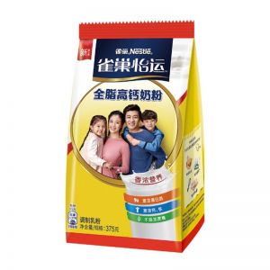 雀巢 全脂高钙奶粉袋装 12359869 375g