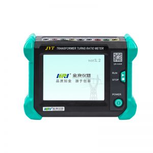 KRI 变压器变比测试仪手持式 JYT 测量精度:±0.1%(变比值0.9~500) 测量方式(扫描式/接触式/感应式等):接触式 显示类型(数显式/读数式等):数显式 1件/套