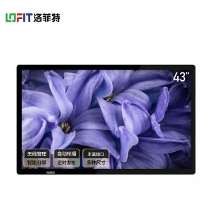 洛菲特/LOFIT	  广告机	  LFTN43BG	  壁挂 屏幕尺寸43英寸 	  黑色