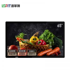 洛菲特/LOFIT	  广告机	  LFTN65BG	  壁挂 屏幕尺寸65英寸 面板物理分辨率3840*2160 