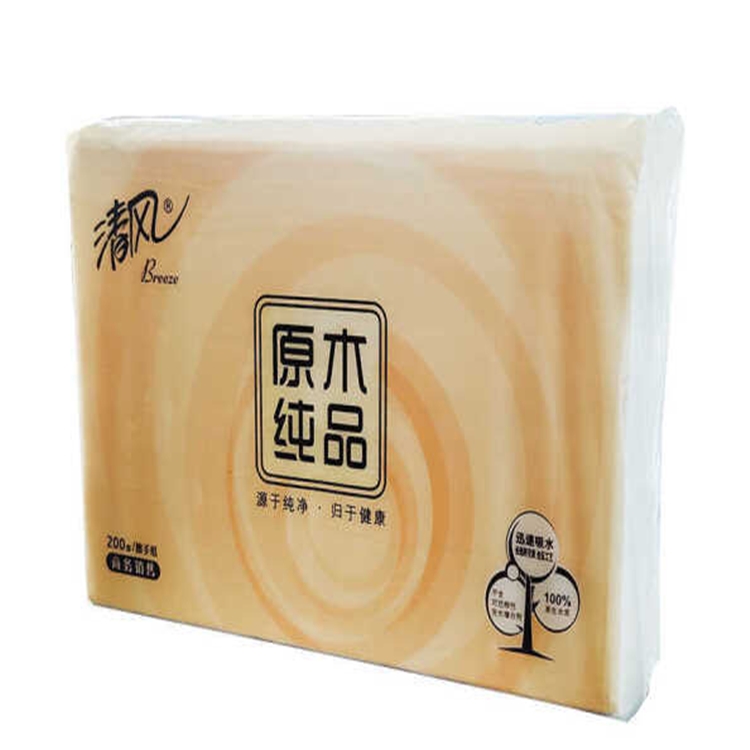 清风 擦手纸 B913A1C 200张/包 20包/箱 尺寸：225*230mm 木浆