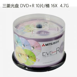三菱 光盘 DVD+R 10片/桶 16X 4.7G
